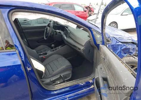 2022 Volkswagen Golf R 2.0T from USA, damaged, VIN WVWFB7CD6NW188930